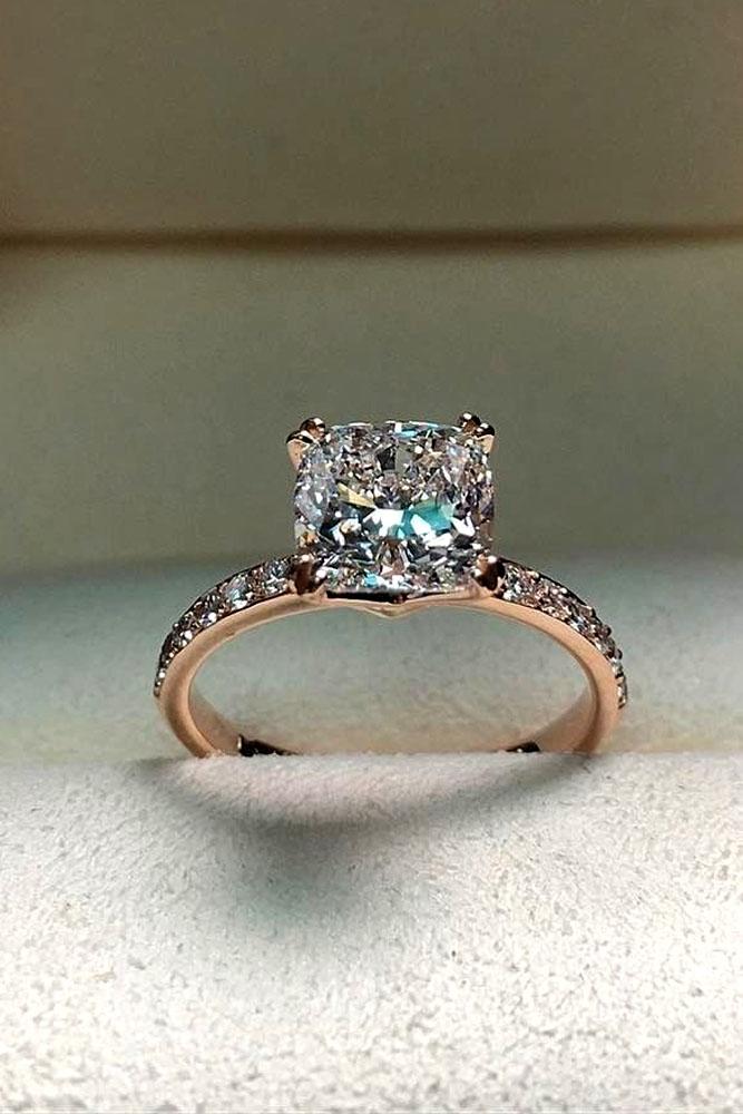 18 Rose Gold Engagement Rings By Famous Jewelers Oh So Perfect Proposal