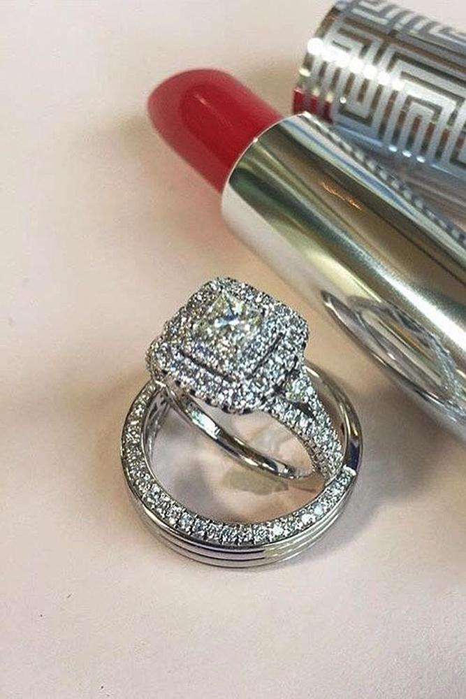 Zales Engagement Rings Wedding Ring Set White Gold Zales 