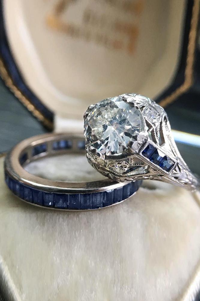 Art Deco Engagement Rings For Fantastic Look | Oh So  