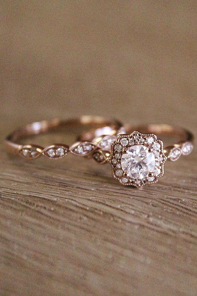 24 Vintage Wedding Rings For Brides Who Love Classic | Oh So Perfect