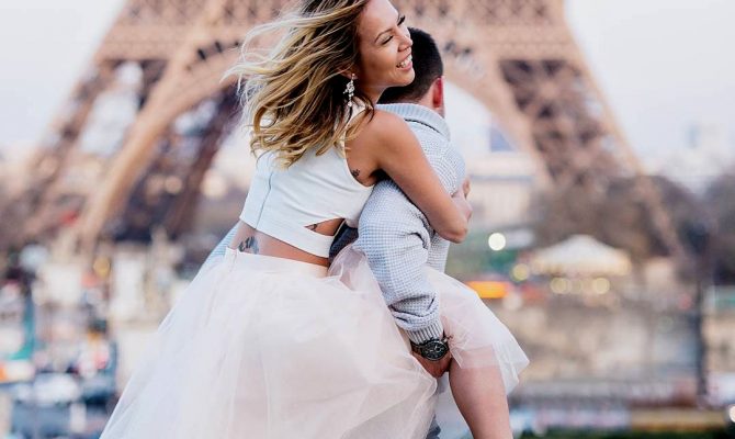 best place for propose paris engagement