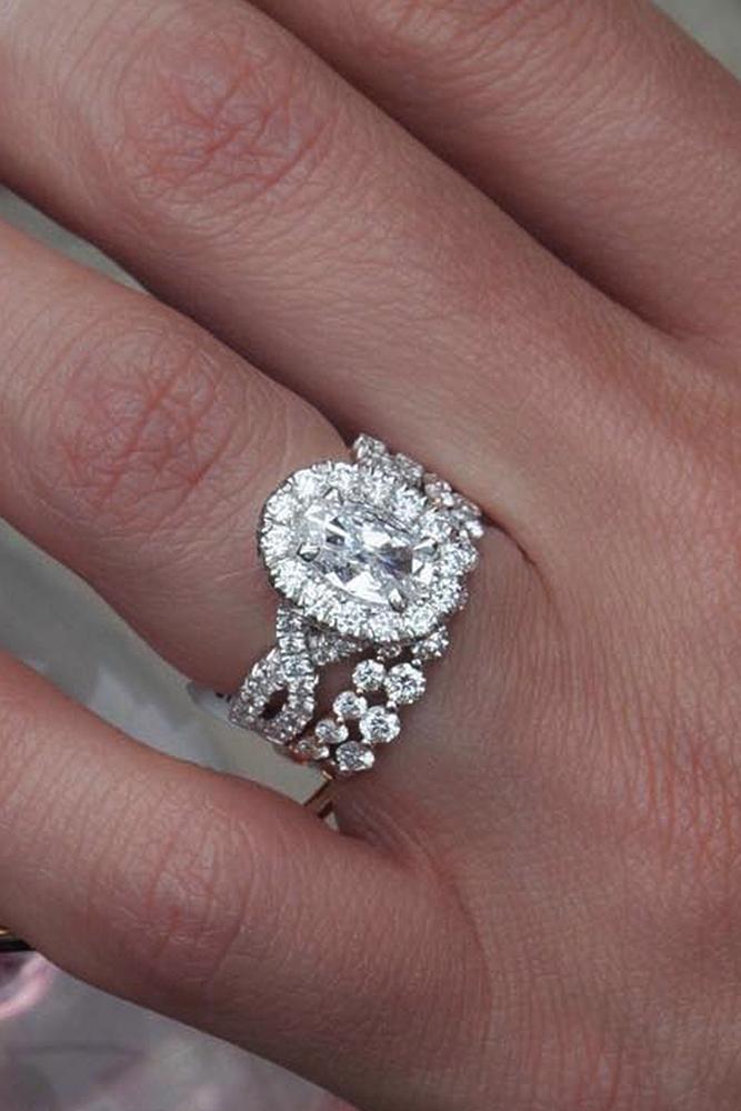 24 Incredibly Beautiful Diamond Engagement Rings | Oh So Perfect Proposal