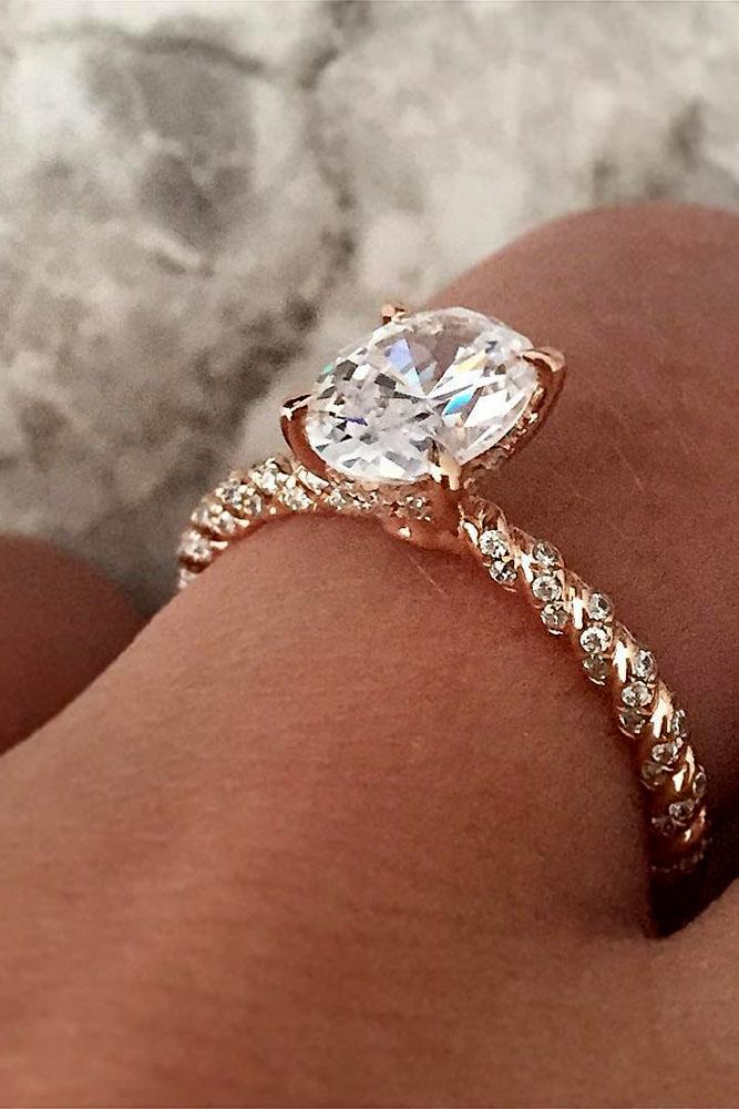 36 Rose  Gold  Engagement  Rings  By Famous Jewelers Oh So 