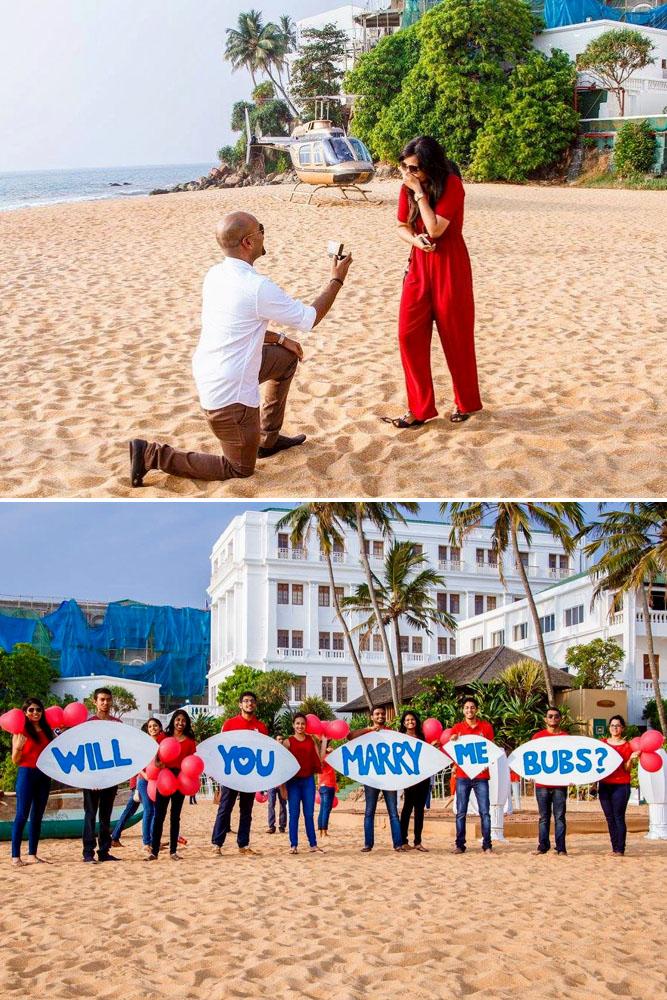 summer proposal ideas beach hotel proposing