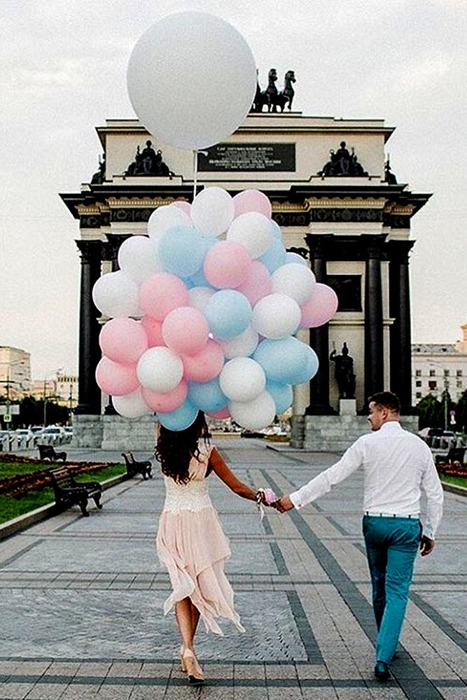 summer proposal ideas with balloons