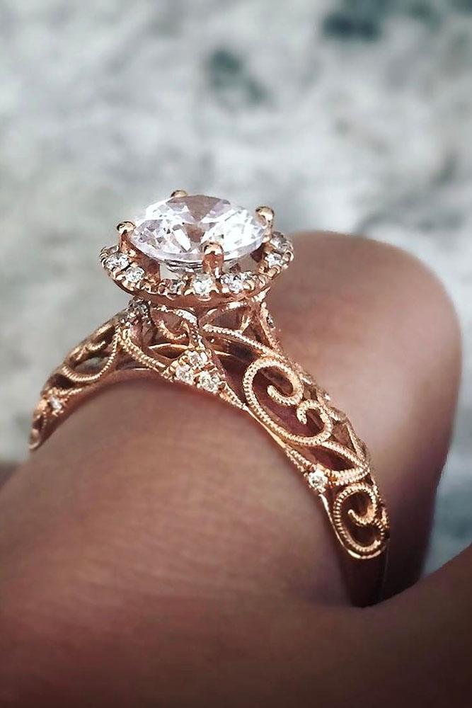 Vintage Design Engagement Rings 46