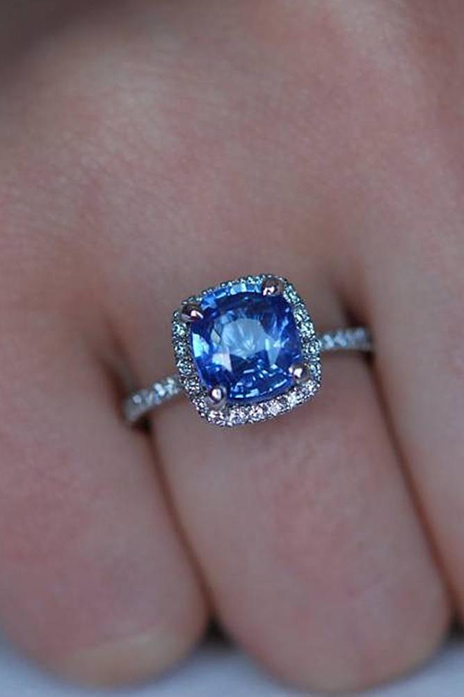 Colored Gem Engagement Rings Collection