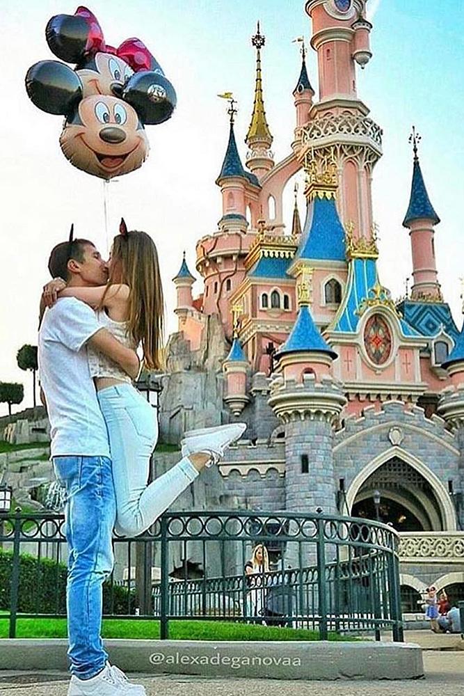 disney proposals couple romantic engagement