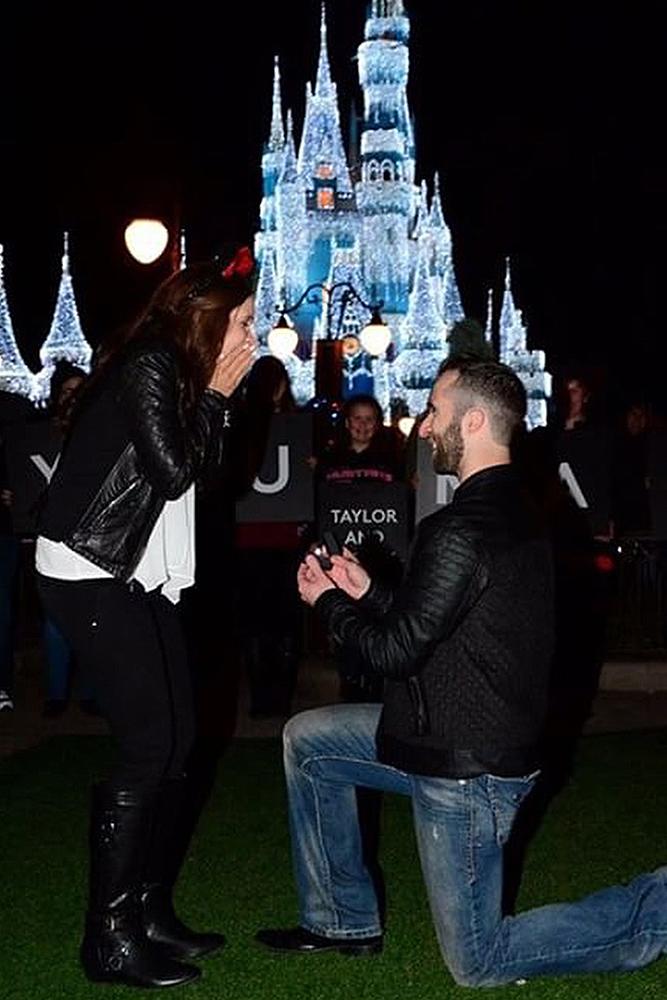 disney proposals engagement romantic couple