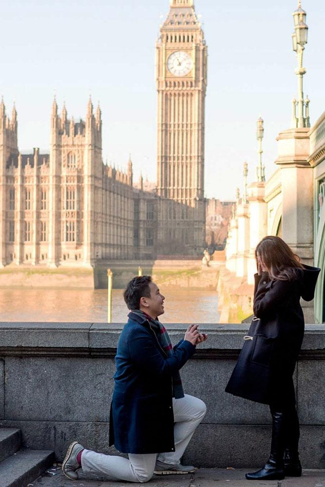 fall proposal ideas london engagement tower view
