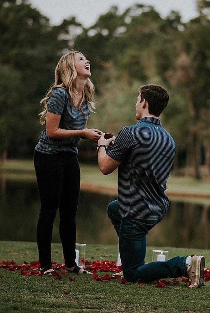 fall proposal ideas propose near the lake