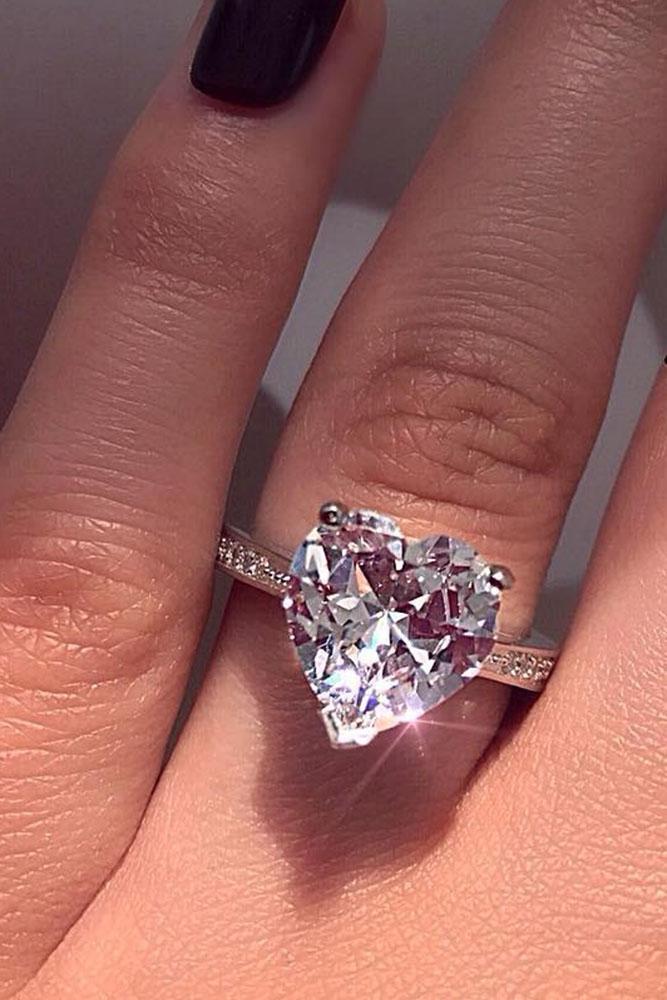 15 Unique Heart Engagement Rings