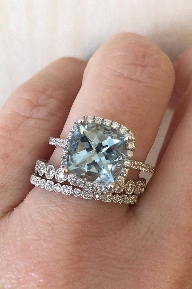 42 Uncommonly Beautiful Diamond Wedding Rings | Oh So Perfect Proposal