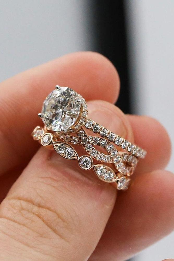 30 Uncommonly Beautiful Diamond Wedding Rings | Oh So Perfect Proposal