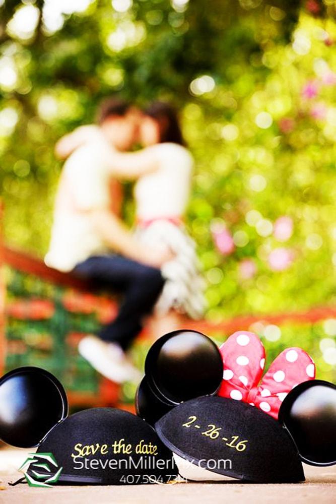 save the date ideas in disneyland style cool cap with mickey mouse ears