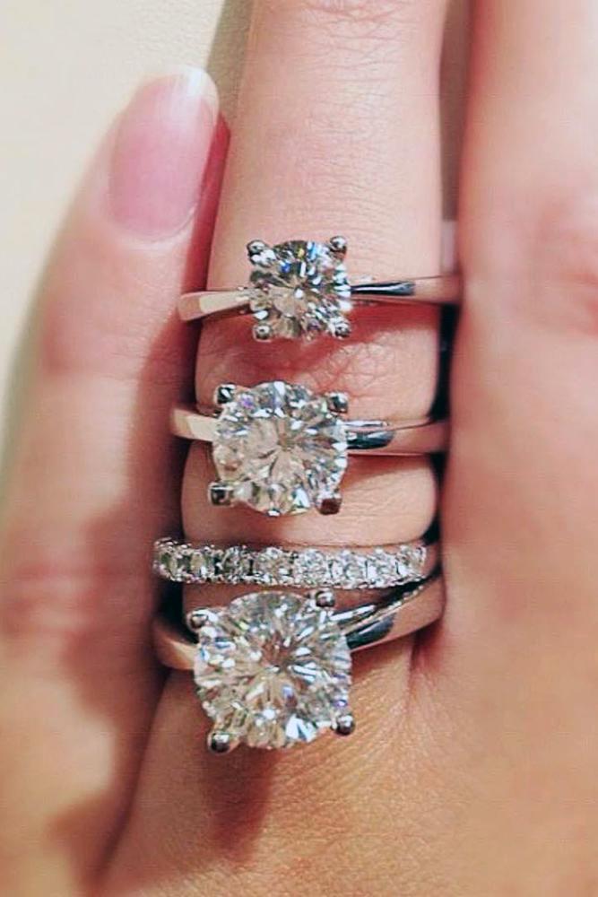 zales engagement rings round cut diamonds solitaire design rose gold