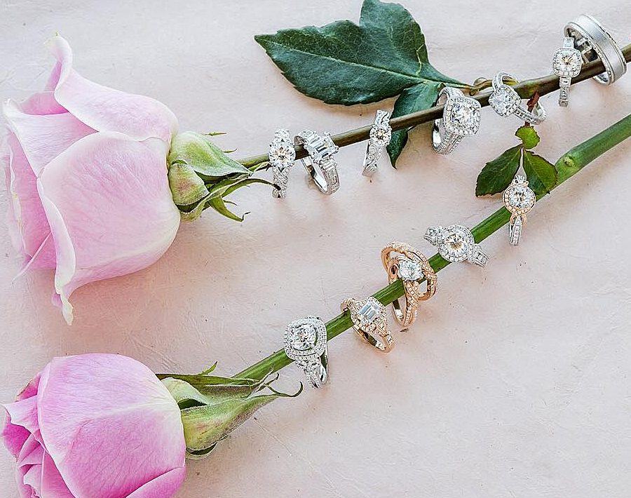 beautiful engagement rings gold
