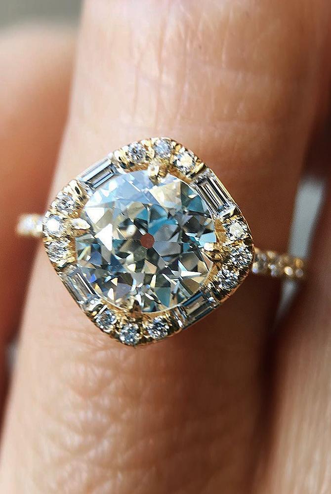 42 Modern Engagement Rings For Your Creative Girl | Oh So Perfect Proposal