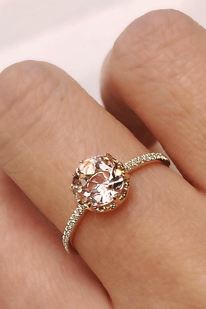 36 Cheap  And Stylish Morganite Engagement  Rings  Oh So 