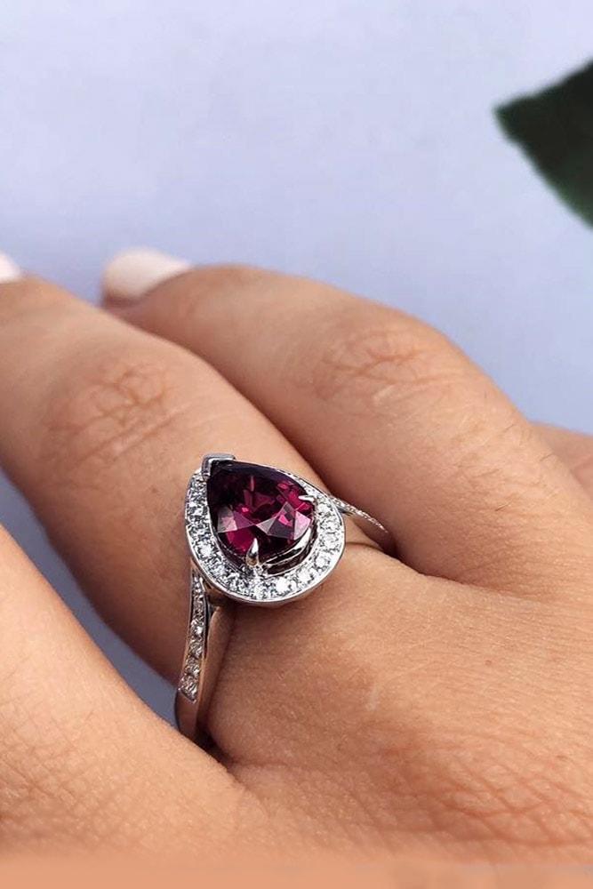 39 Ruby Engagement Rings That Are So Great As Your Heart | Oh So ...