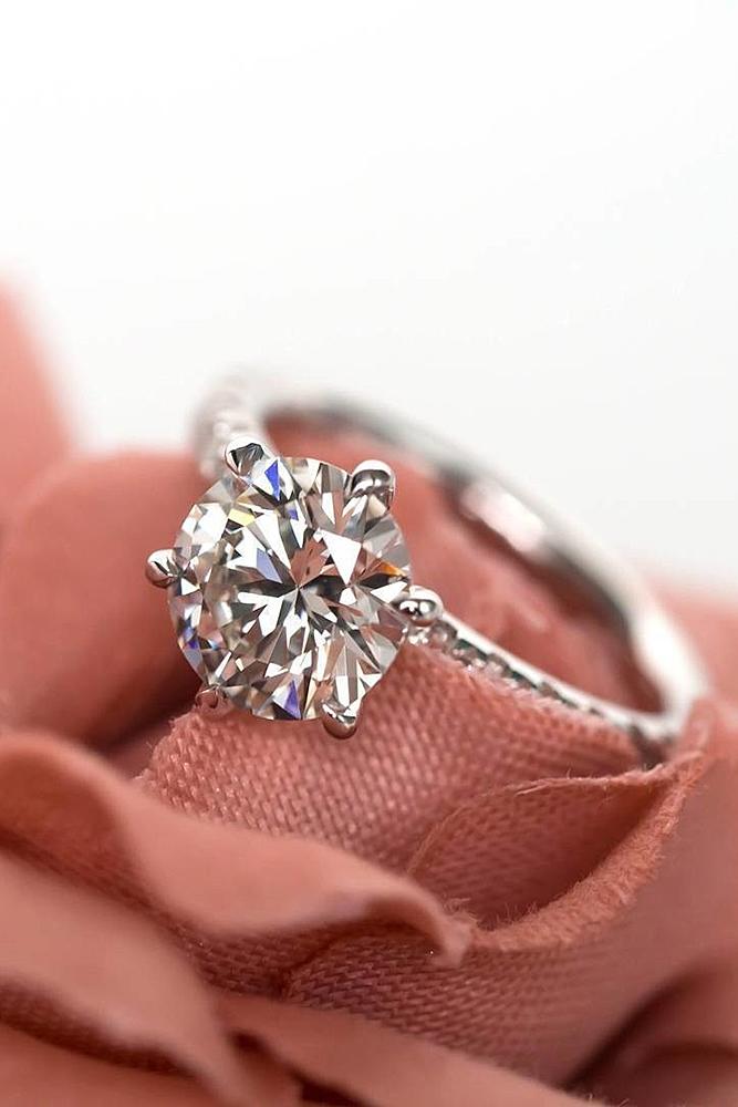 27 Simple Engagement Rings For Girls Who Love Classic Oh So Perfect
