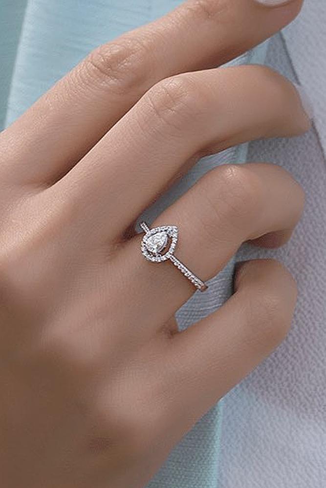 30 Timeless Classic Engagement Rings For Beautiful Women | Oh So