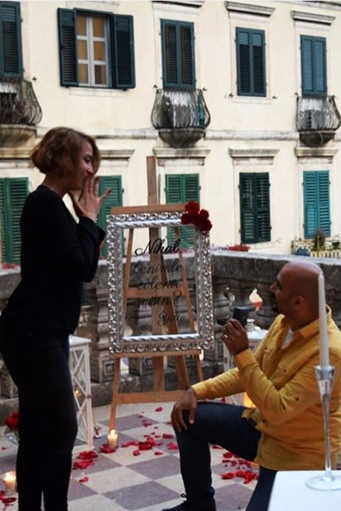 creative proposal ideas proposal in unexpected places on the balсony