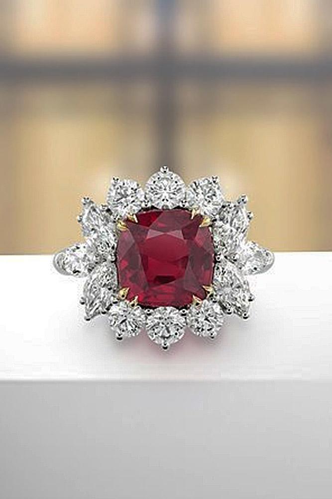 harry winston engagement rings white gold pear cut round cut diamonds oval cut flower elements pave band