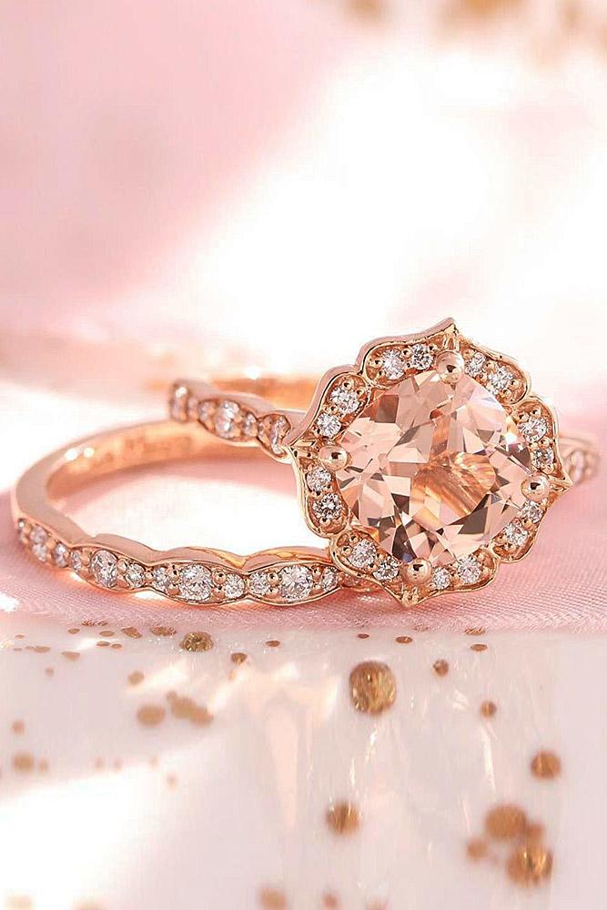 30 Rose Gold  Wedding  Rings  For The Romantic Bride  to Be 