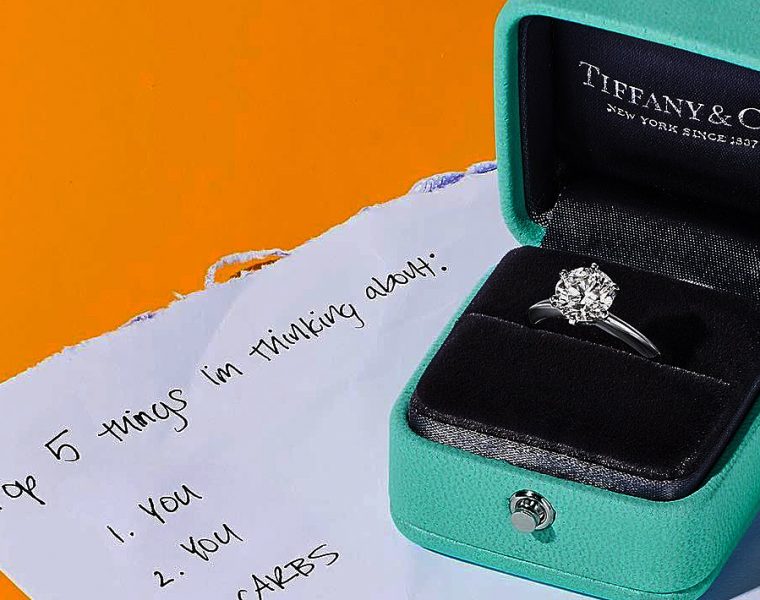 tiffany engagement rings solitaire simple round cut featured
