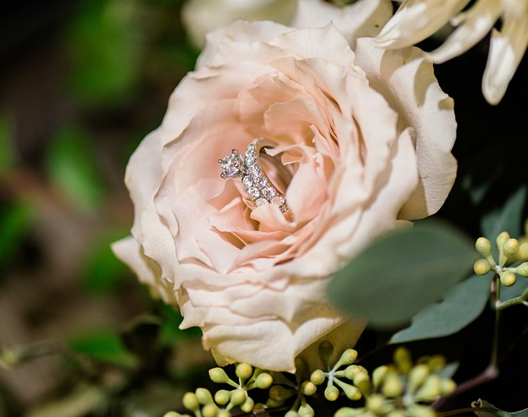 beautiful wedding ring sets pave band rose gold diamond featured