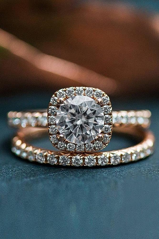 30 Beautiful Wedding Ring Sets For Your Girl | Oh So Perfect Proposal