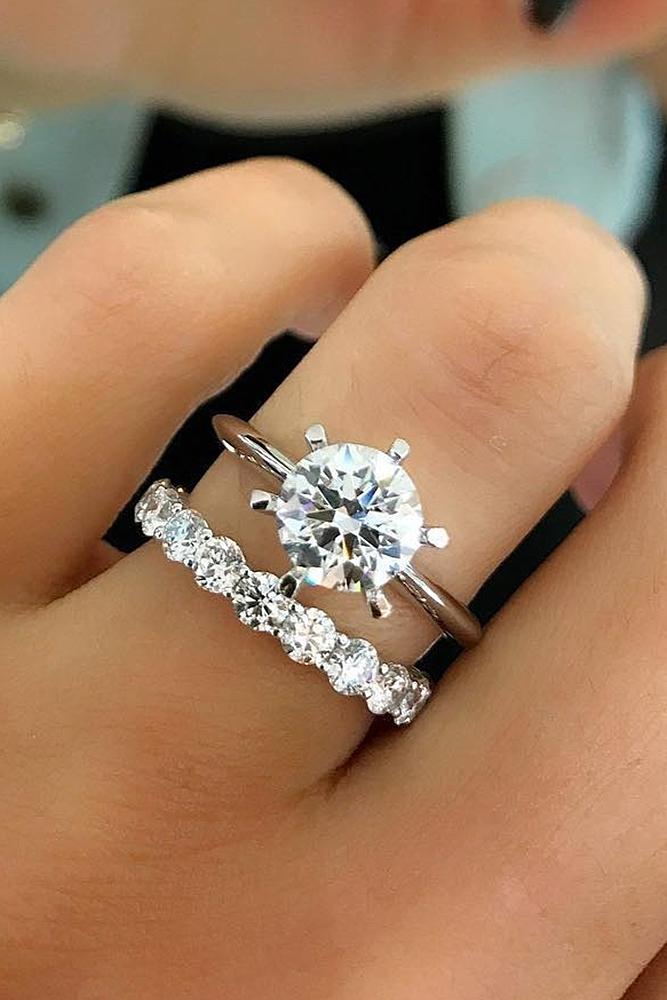 30 Beautiful Wedding Ring Sets For Your Girl | Oh So Perfect Proposal