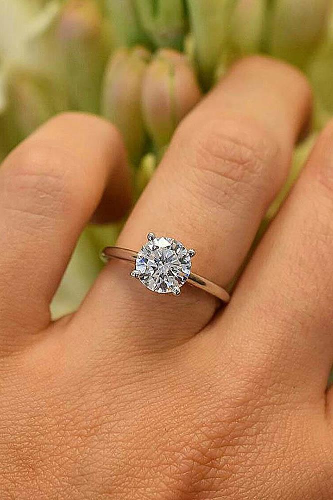 simple solitaire ring designs