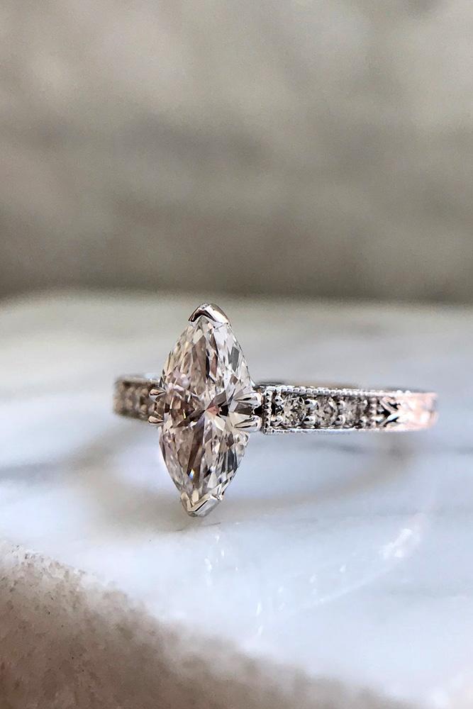bestengagement rings marquise cut engagement rings solitaire engagement rings white gold engagement rings