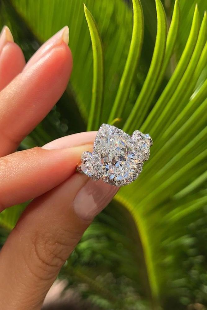 best engagement rings white gold engagement rings pear shaped engagement rings diamond engagement rings halo rings