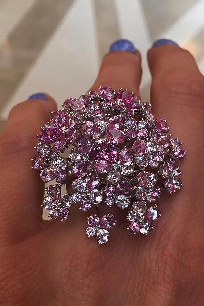 best sapphires designers unique modern pink sapphires