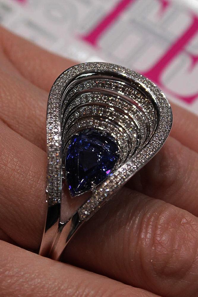 best sapphires designers white gold unique style