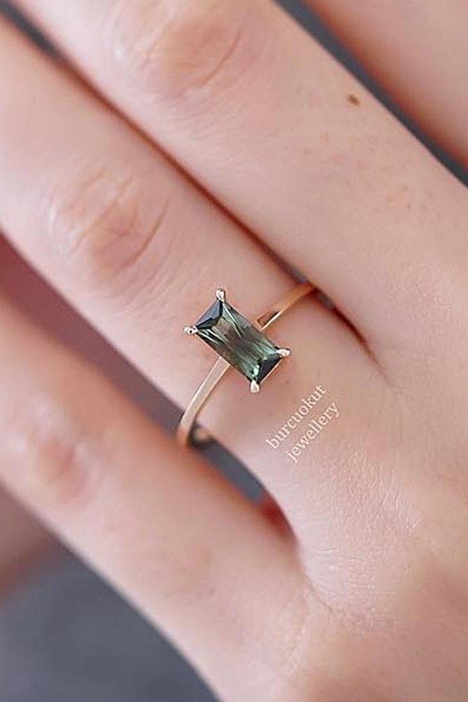 simple solitaire ring rose gold