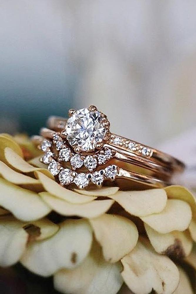 33 Unique Engagement Rings In Rose Gold Oh So Perfect Proposal 7097