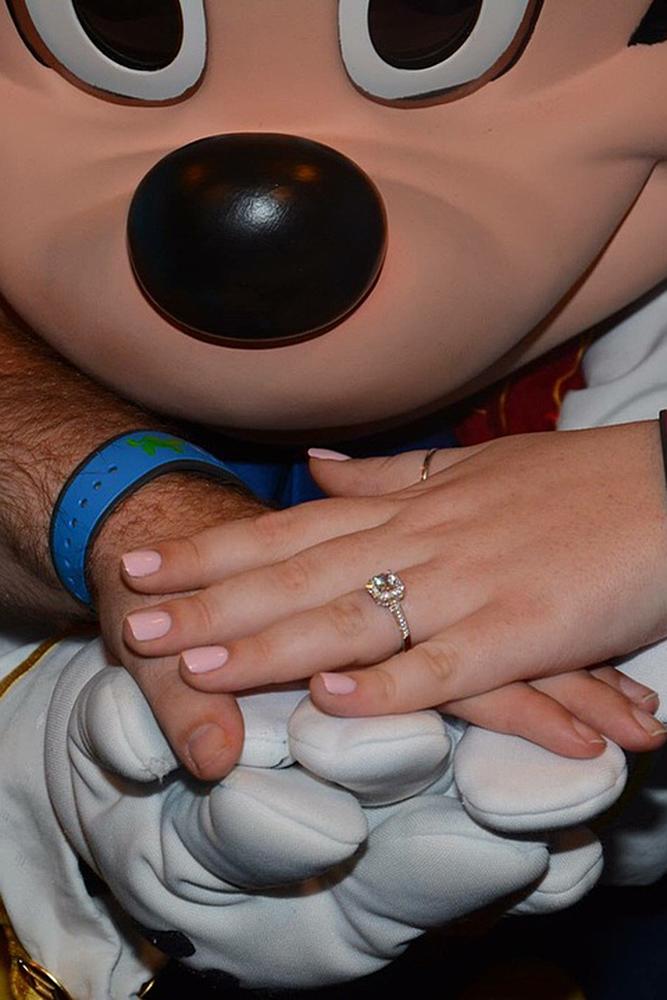 Disney proposal ideas engaged couple romantic