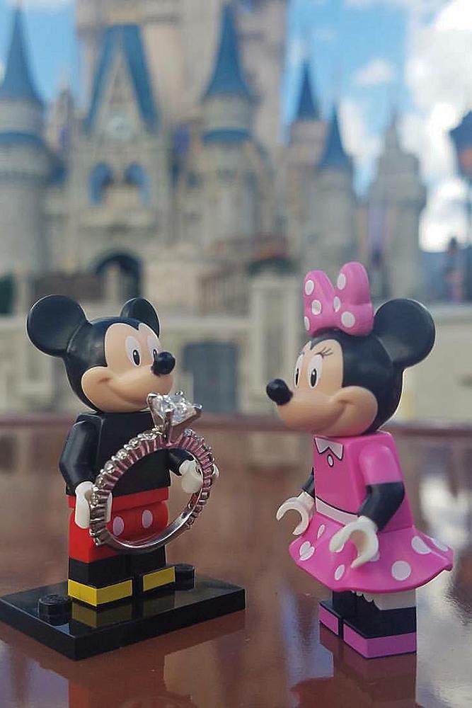 Disney proposal ideas toys proposal romantic engagement ring
