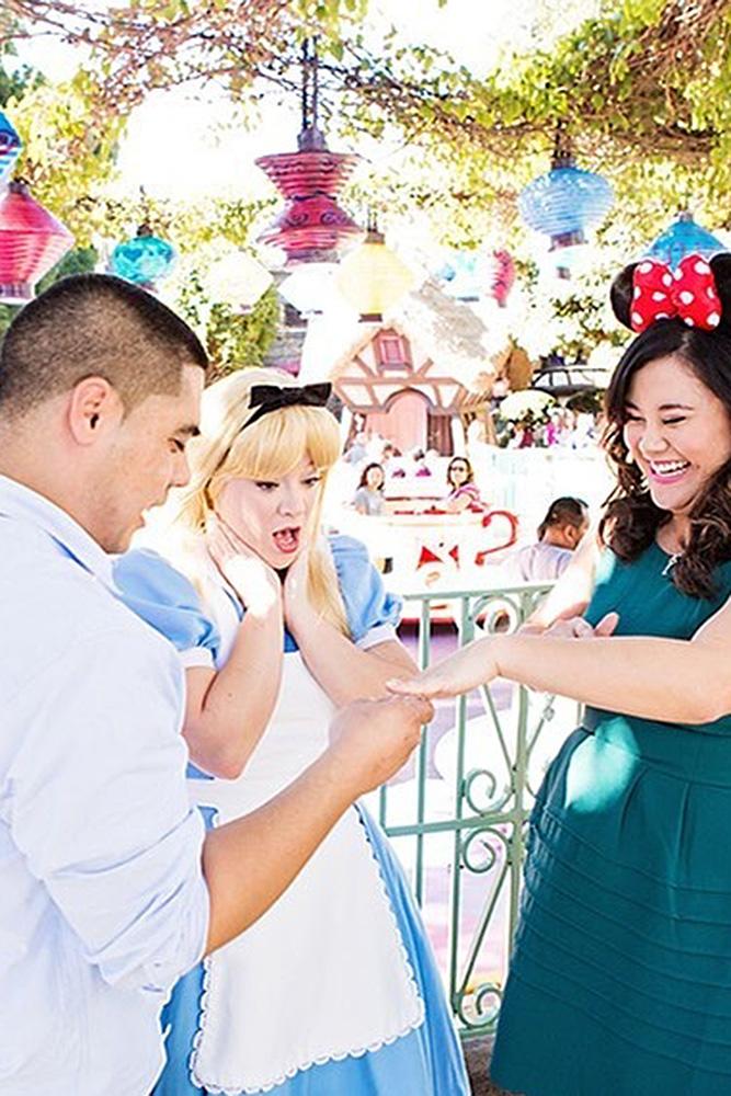 disney proposal ideas cute proposal with cartoon characters alice