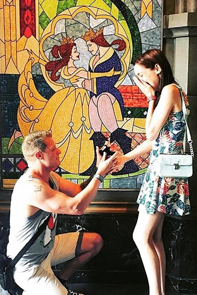 disney proposal ideas cute proposal with cartoon characters the beauty and the beast