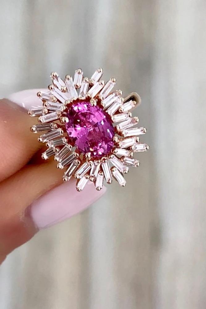 best sapphires designers white gold engagement ring unique sapphire engagement rings pink sapphire