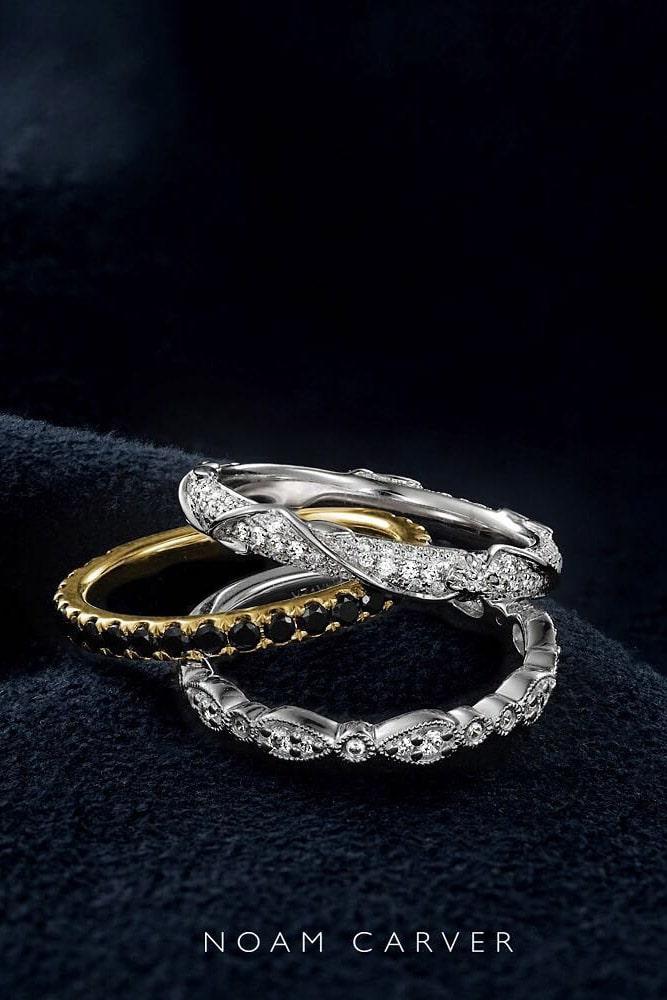 black diamond engagement rings yellow gold wedding rings wedding bands round black diamond rings