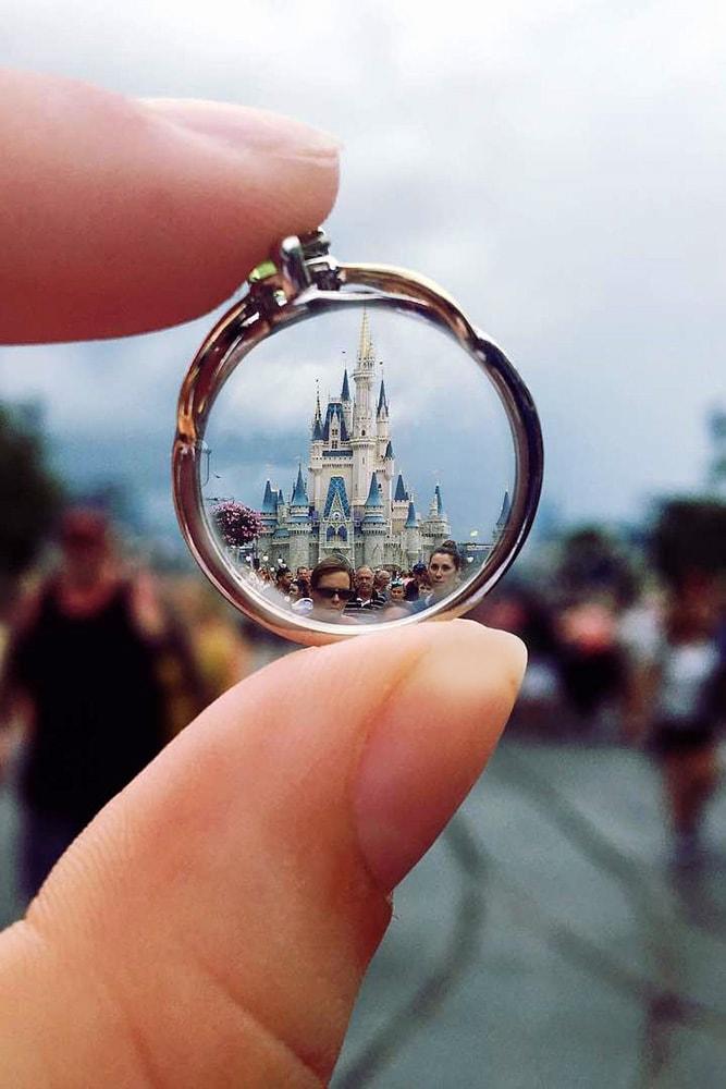 disney proposal ideas creative proposal ideas in disneyland style with engagement ring disney castle