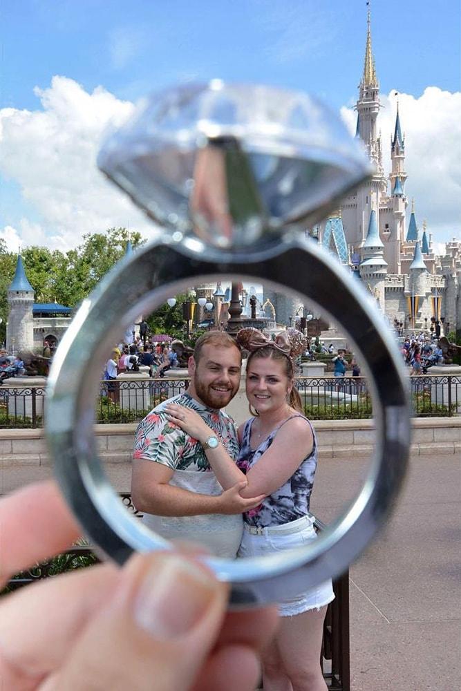 disney proposal ideas perfect proposal creative proposal ideas in disneyland style with engagement ring