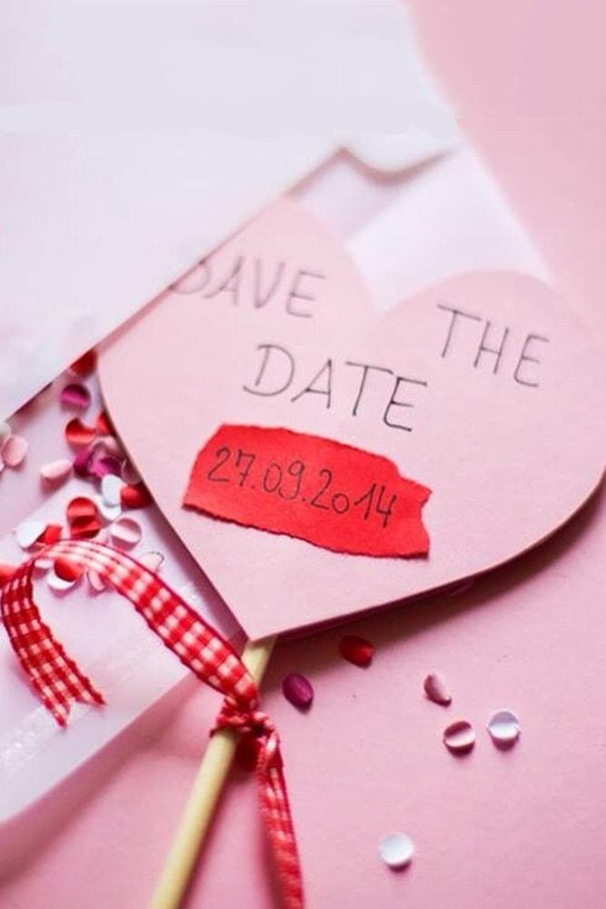 save the proposal date hand made save the proposal date ideas heart hand made