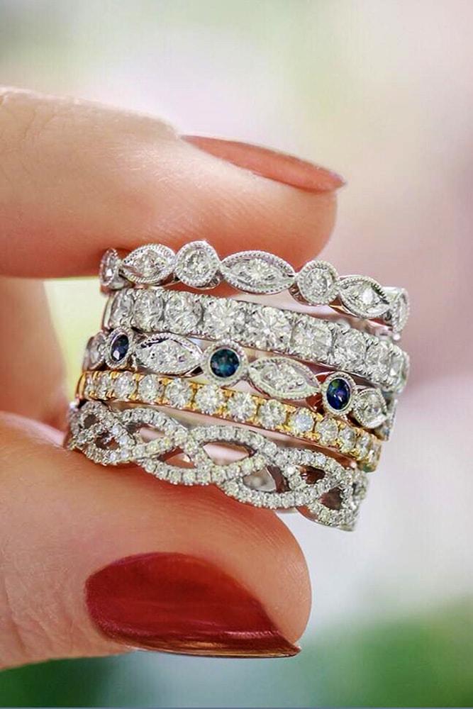 36 Unique Wedding Rings For Somebody Special | Oh So Perfect Proposal